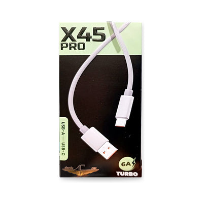 Cabo USB-A para USB-C 6A Turbo