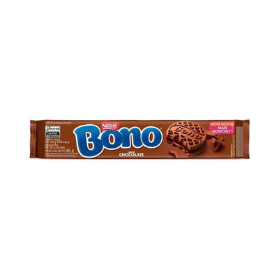 Biscoito Recheado Chocolate Bono 90G