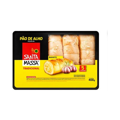 Pão de Alho Tradicional Santa Massa 400gr