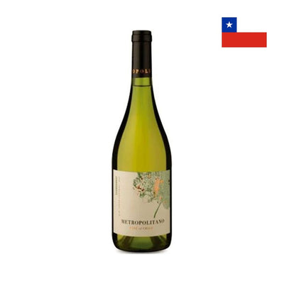Vinho Branco Seco Metropolitano Chardonnay 750ml