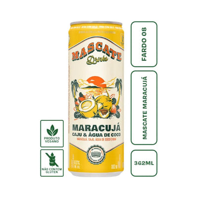 Xeque Mate Mascate Maracujá, Caju e Água de Coco 362ml