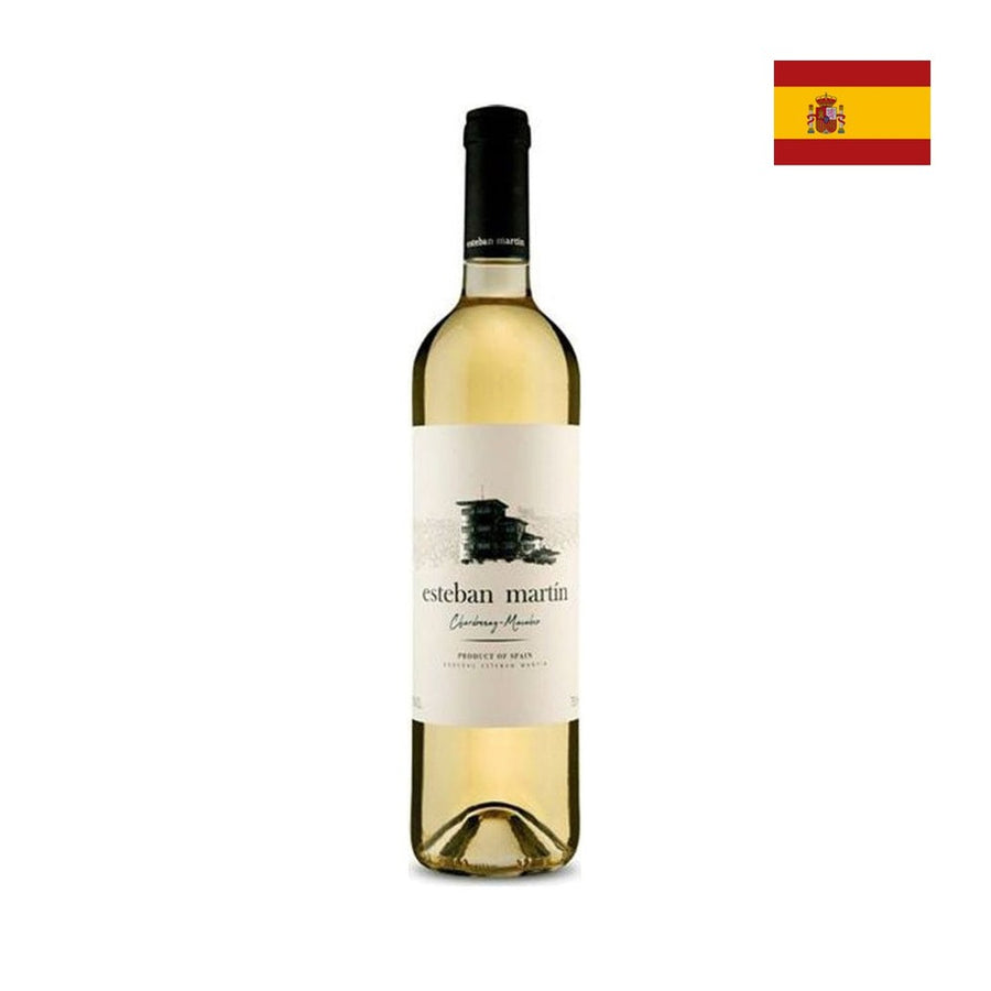 Vinho Branco Seco Esteban Martín Chardonnay Macabeo 750ml