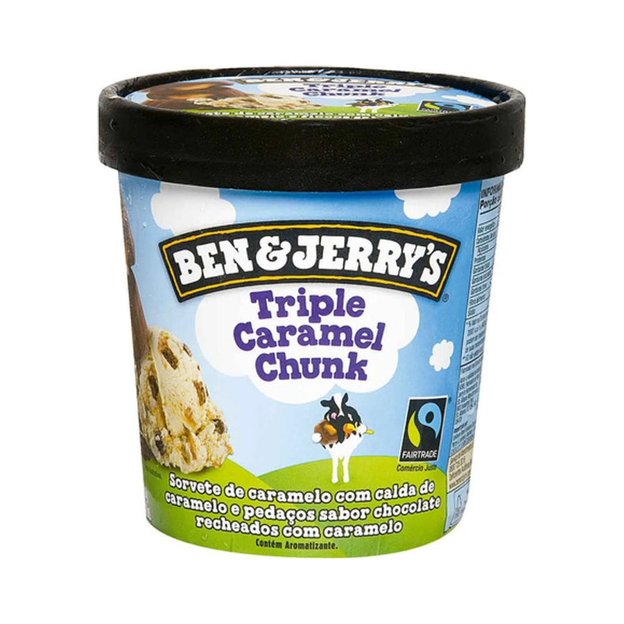 Sorvete Ben & Jerry's Triple Caramel Chunk 458ml