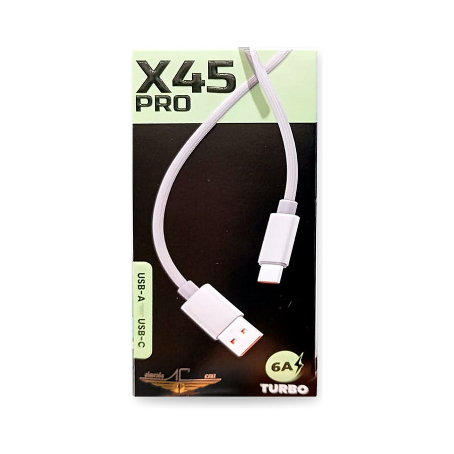 Cabo USB-A para USB-C 6A Turbo
