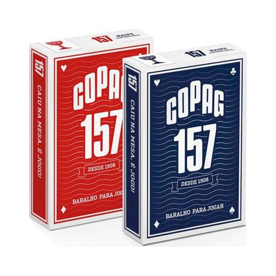 Baralho Copag 157 Azul ou Vermelho