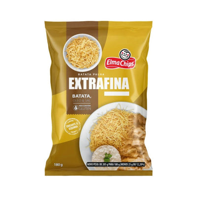 Batata Palha Extra Fina na Mesa 180g