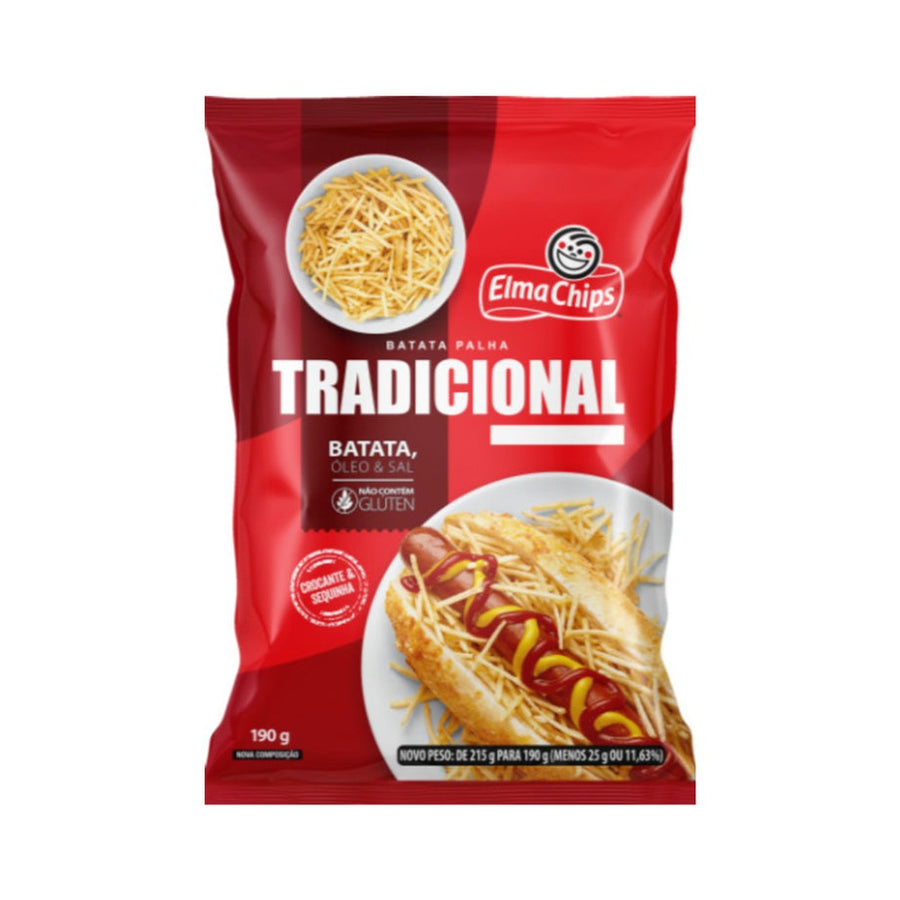 Batata Palha Tradicional na Mesa 190g