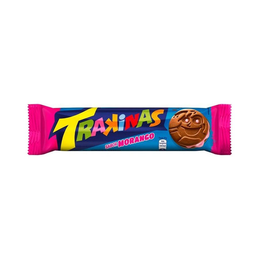 Biscoito Trakinas Morango 126g