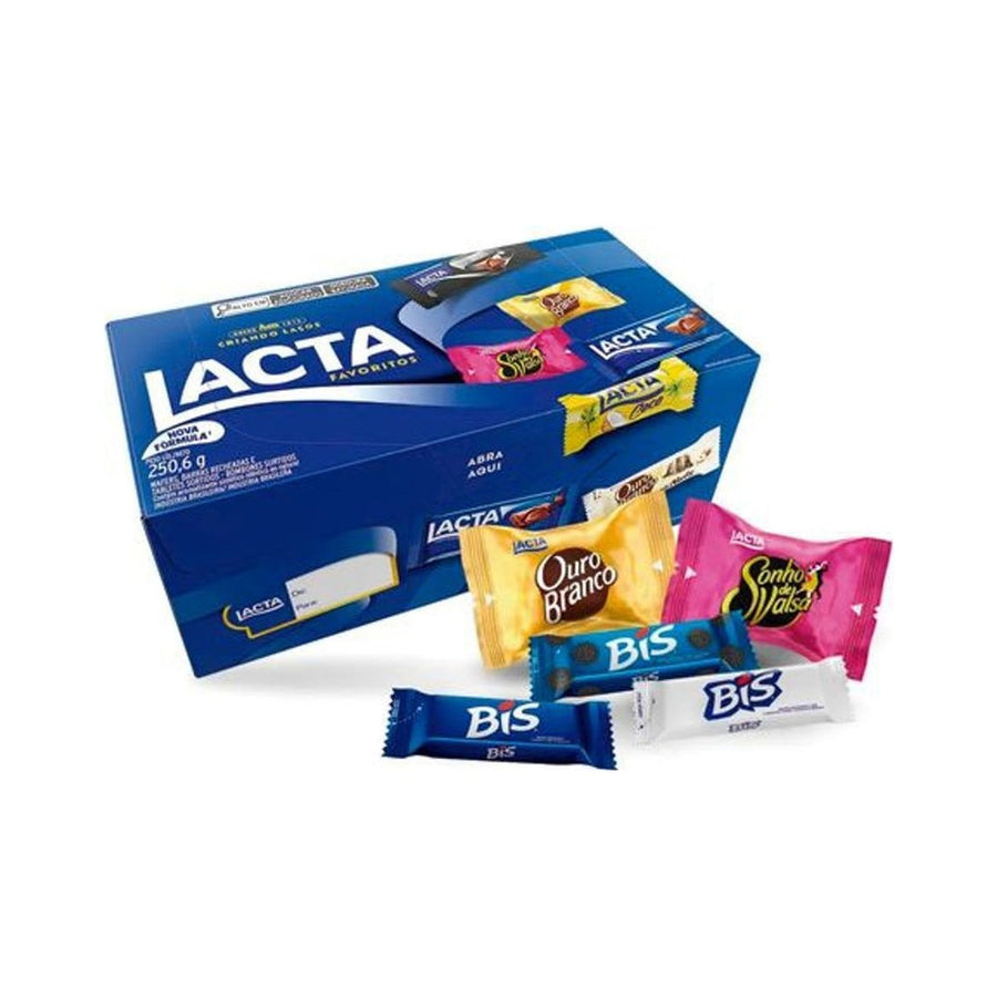 Caixa de Chocolate Lacta Variedades (Favoritos) 250g