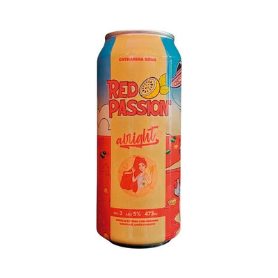 Cerveja Alright Red Passion 473ml