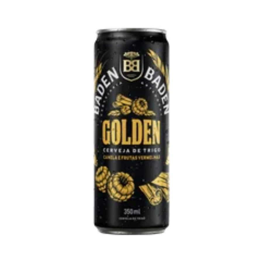 Cerveja Baden Baden Golden Ale Canela e Frutas Vermelhas Lata 350ml