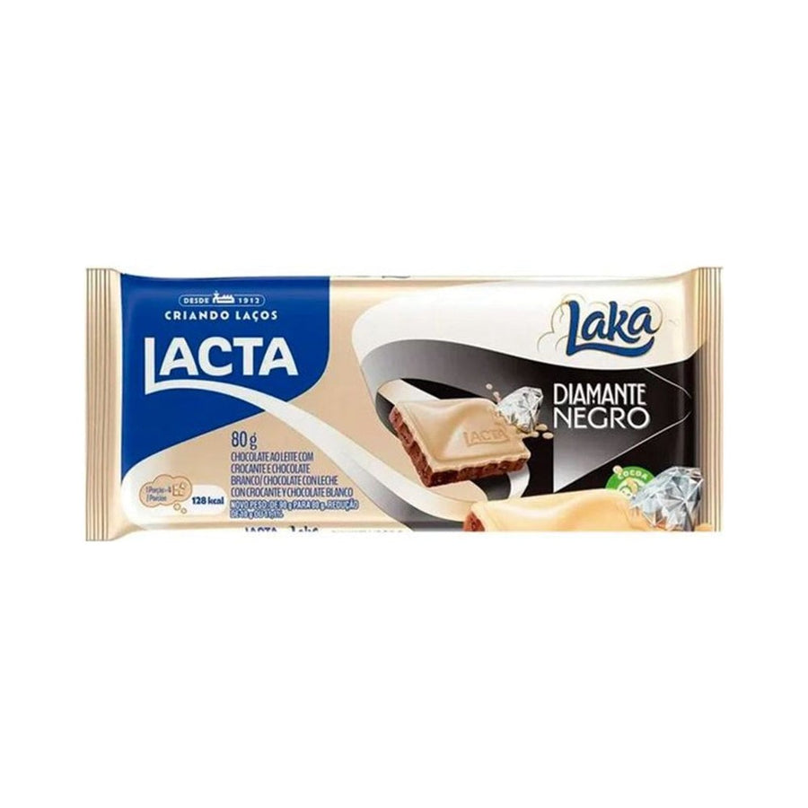 Chocolate Lacta Diamante Negro Laka 80g