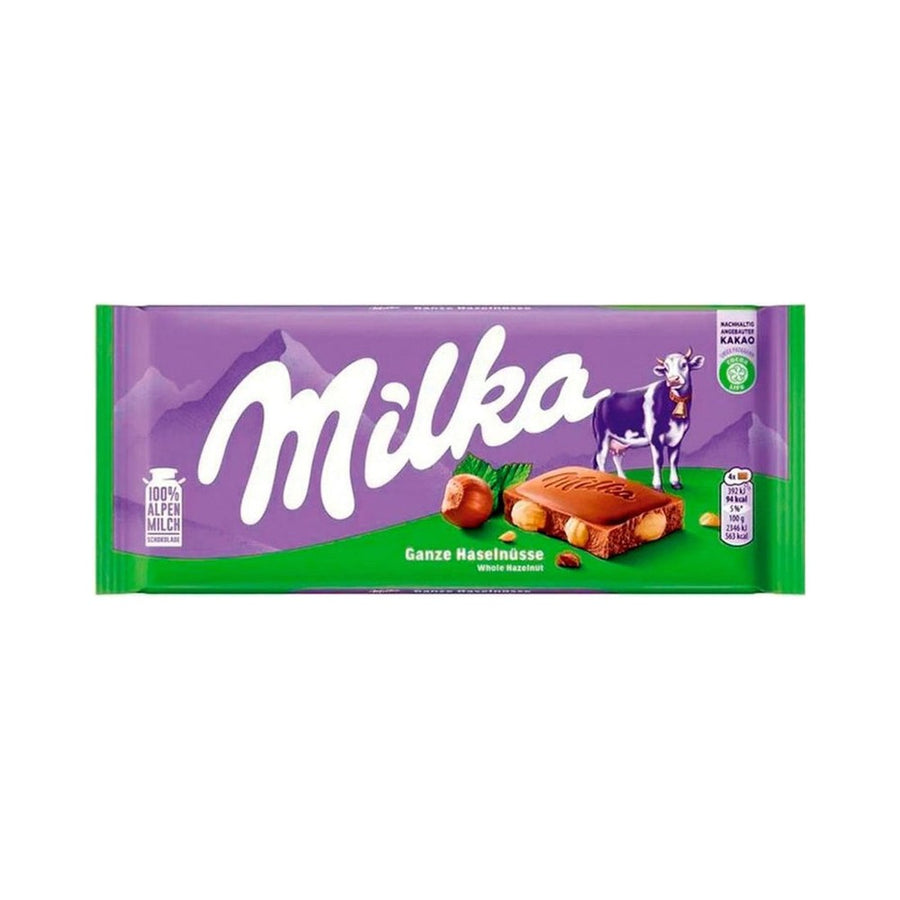 Chocolate Milka Whole Hazelnut 95g
