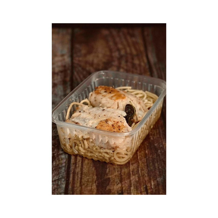 Espaguete ao Pesto com Tilápia 320g (Congelada)