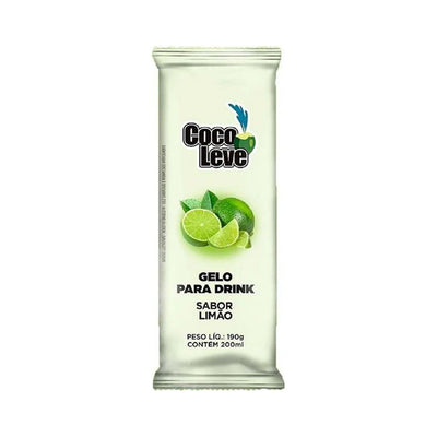 Gelo Saborizado Limão Coco Leve 190g