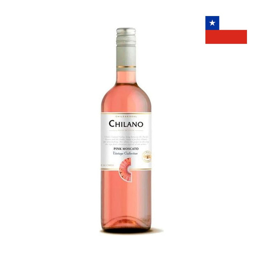 Vinho Rosé Suave Chilano Pink Moscato 750ml