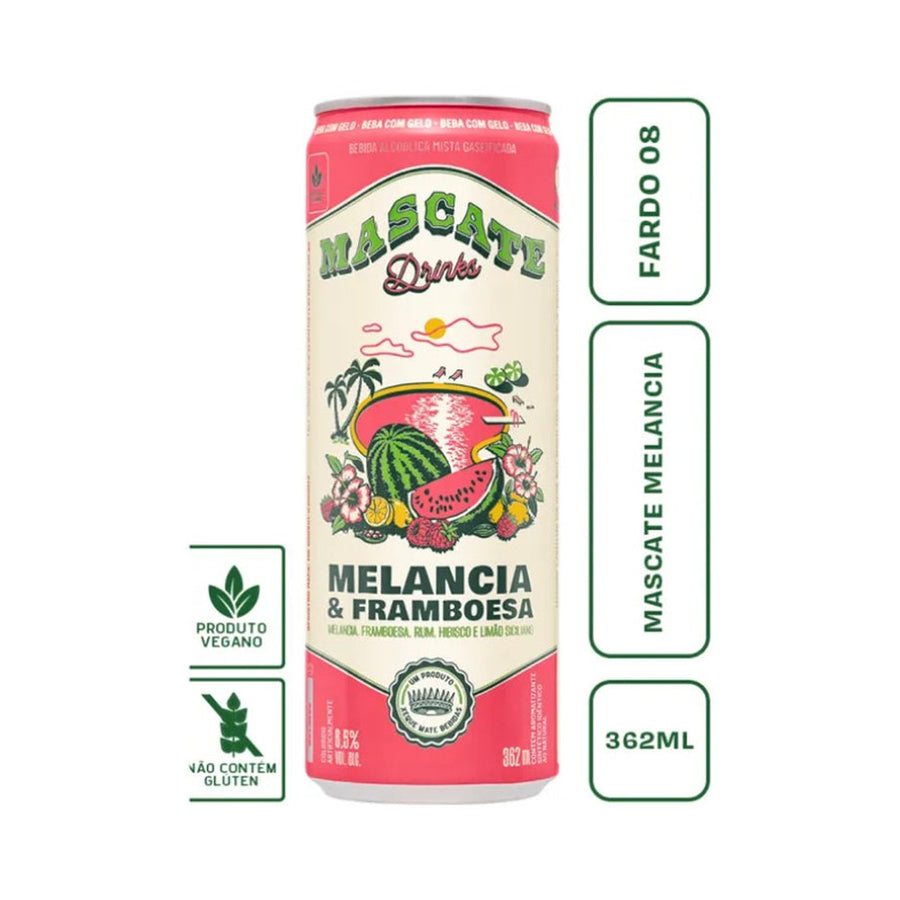 Xeque Mate Mascate Melancia e Framboesa 362ml