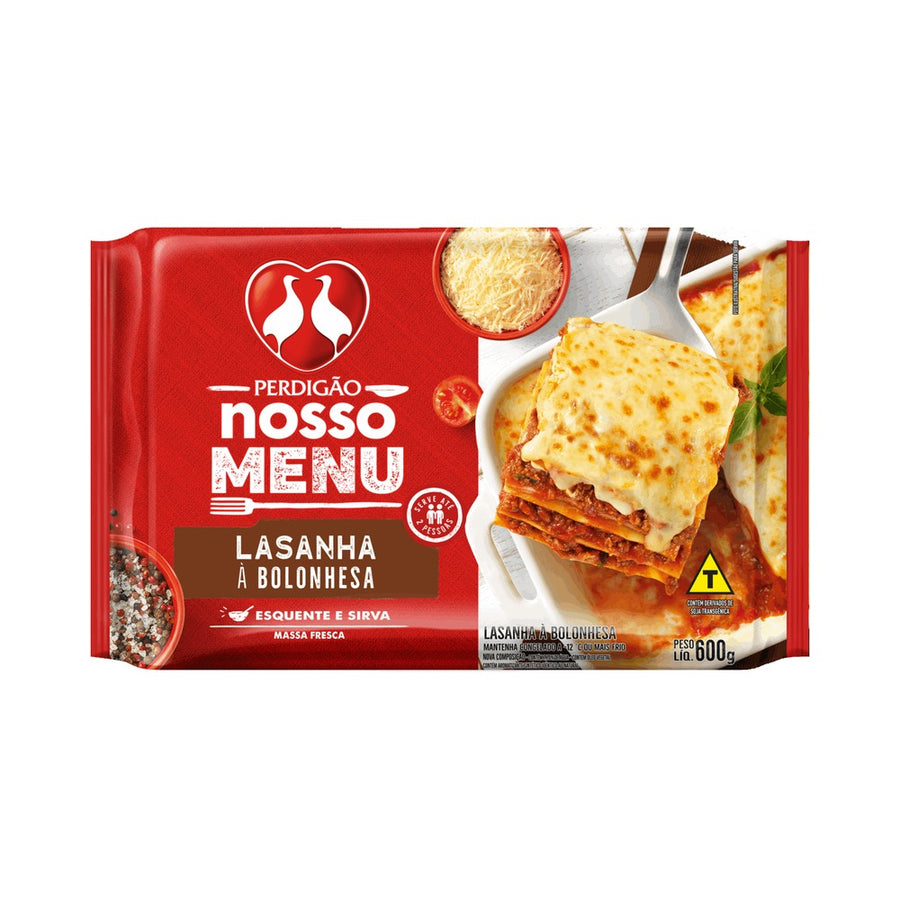 Lasanha à Bolonhesa Congelada Perdigão 600g