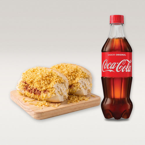2 Hot Dogs (Duplo Frango) + Refri 600ml