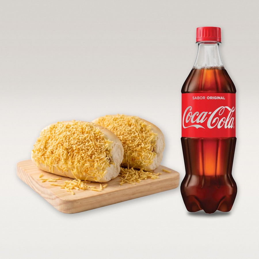 2 Hot Dogs (Especial Duplo) + Refri 600ml