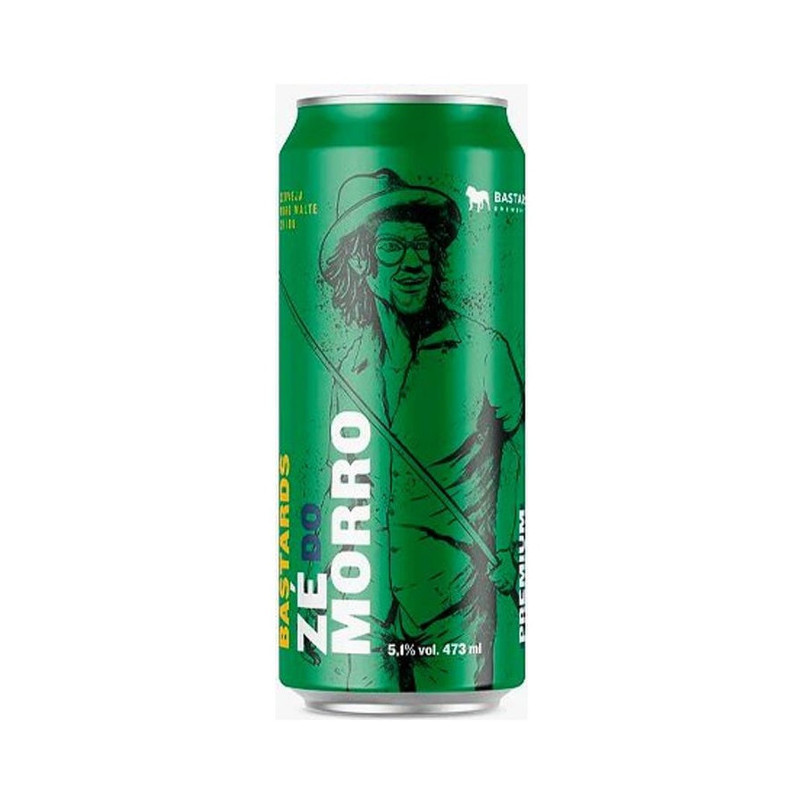 Cerveja Premium Lager Bastards Brewery Ze do Morro 473ml