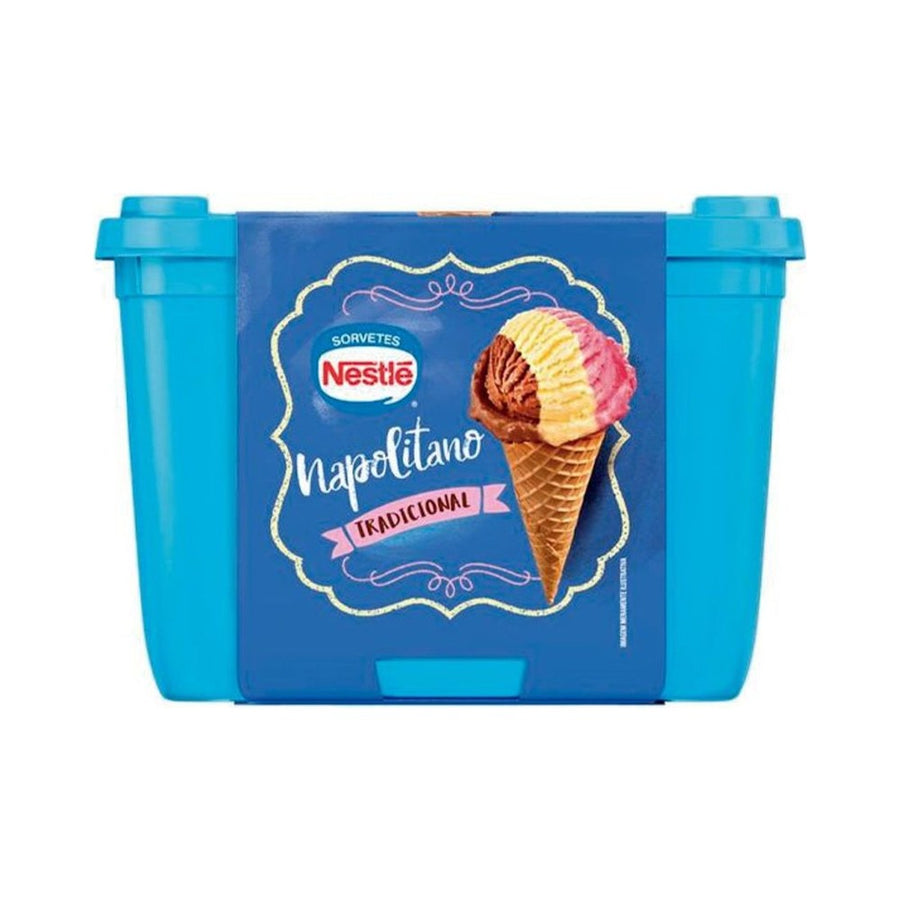 Sorvete Pote Napolitano Nestle 1,5L