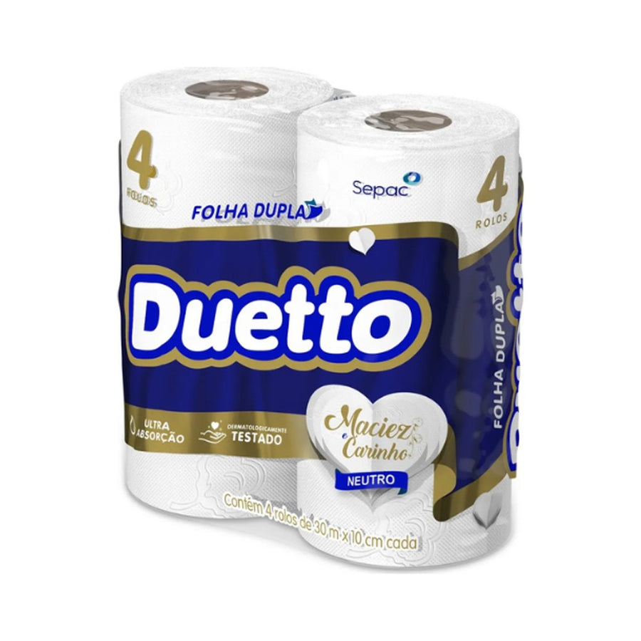 Papel Higiênico 4 rolos 30m x 10cm