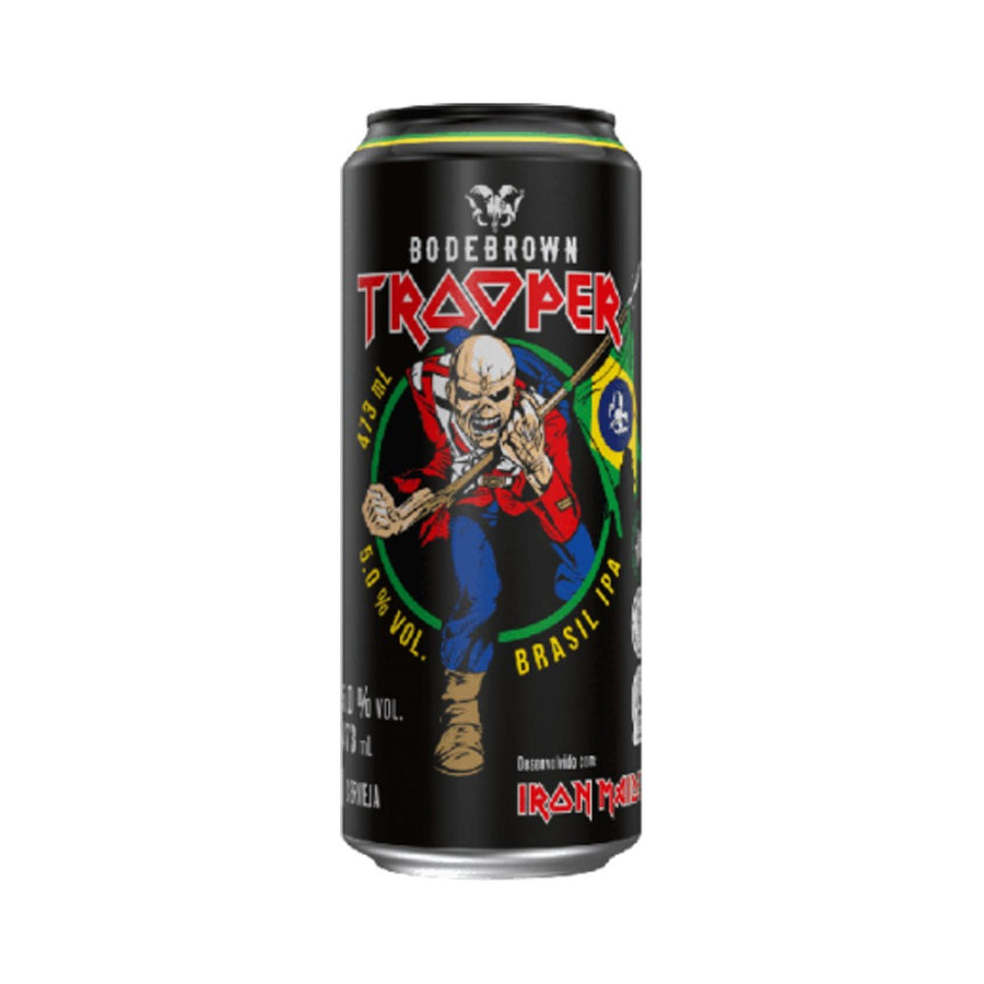 Cerveja Bodebrown Lata Trooper Brasil IPA 473ml