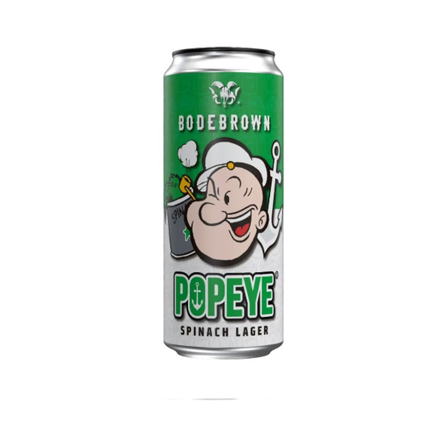 Cerveja Bodebrown Lata Popeye German Lager 473ml