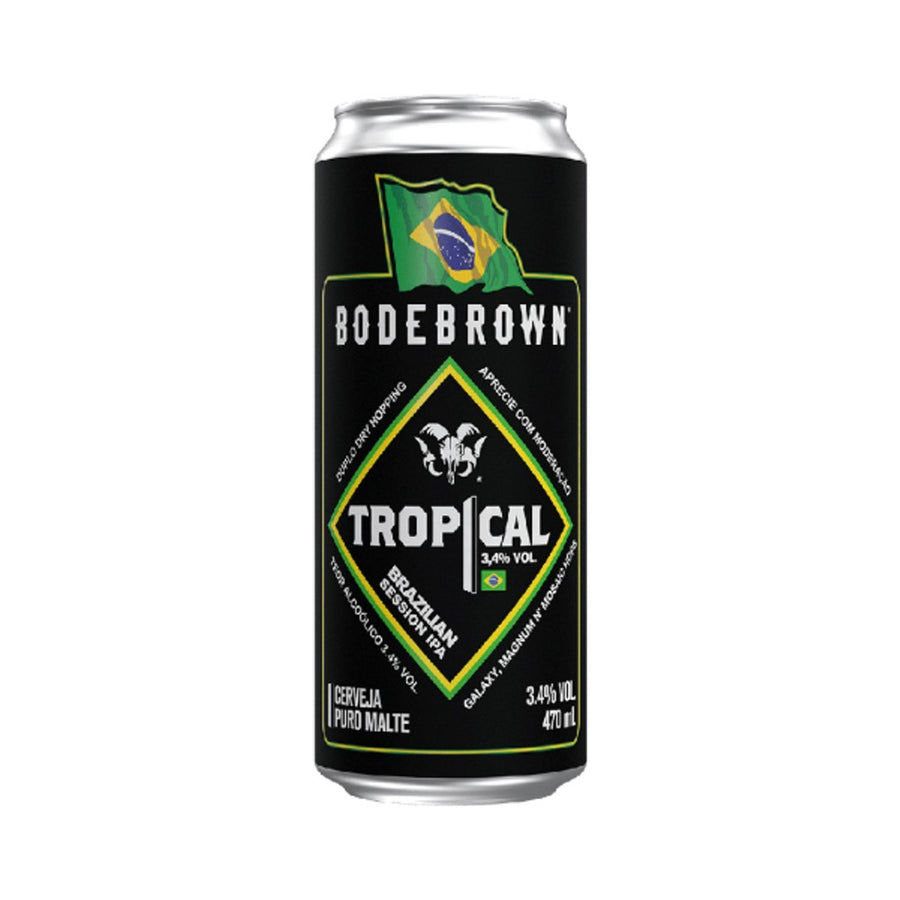Cerveja Bodebrown Lata Tropical Brasil 470ml