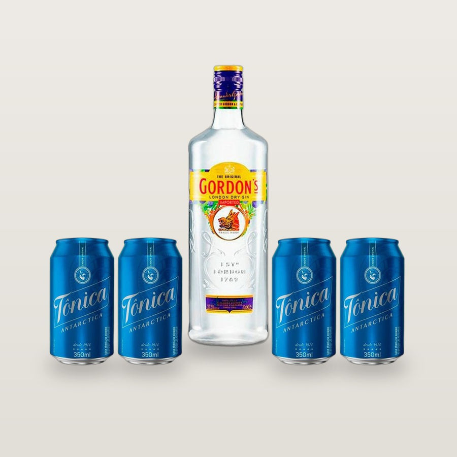 Combo Gordon's + 4 Tônicas
