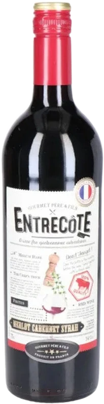 Vinho Tinto Seco Entrecôte Merlot Cabernet Syrah 750ml
