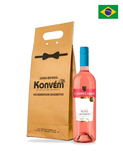 Vinho Rosé Suave Campo Largo 750ml